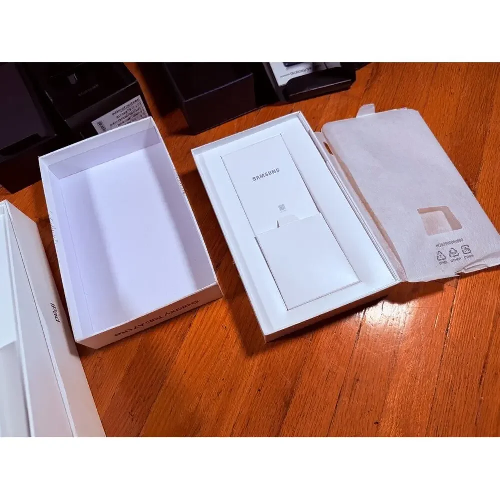 Empty Phone/Tablet Box Lot – Apple, Samsung Galaxy, iPad, AirPods/Pencil Packagi
